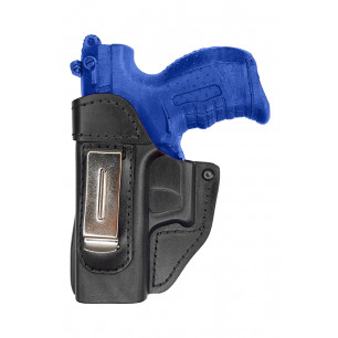 Walther P22용 IWB 가죽 홀스터 – 평평하고 신뢰할 수 있는 왼손잡이용