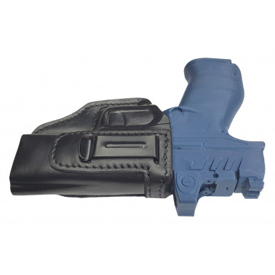 IWB 15 Leather Holster for Smith & Wesson M&P9c with Red Dot