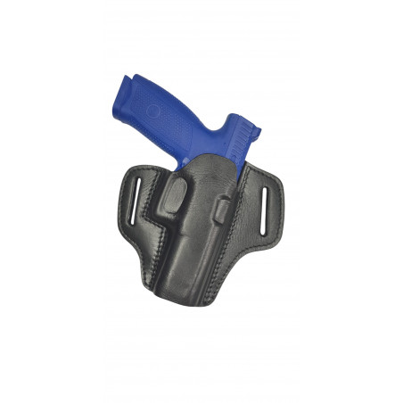 Holster en cuir CZ P10F OWB – Compatible Red-Dot, Version droite