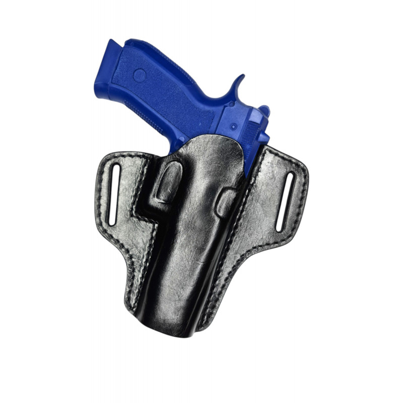 U32 Coldre de Saque Rápido em Couro para CZ 75 SP-01 com Red Dot VlaMiTex