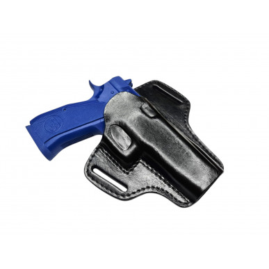 U32 Leder Schnellziehholster für CZ 75 SP-01 mit Red Dot VlaMiTex