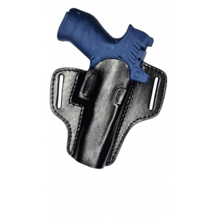 U32 Leder Schnellziehholster für  Walther PDP lauf 5 Zoll mit Red Dot