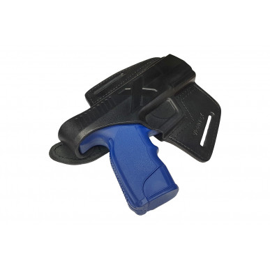 B17 Funda de Cuero para Steyr A1 M Negra VlaMiTex