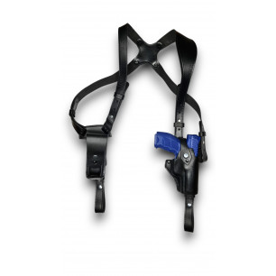 Comprar coldre de ombro de couro para HK SFP9 VP9A1K com Red Dot