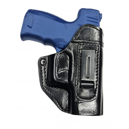 Kožené puzdro pre Glock 19 OWB – Pravák s patentkou