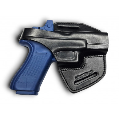 B39 Leather Holster for Glock 19 / 23 / 32 / 19X / 45 with Red Dot