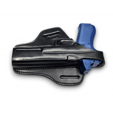 B34 Holster en cuir pour Glock 17L / 34 / 35 avec Red Dot