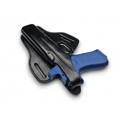B34 Skórzana kabura dla Glock 17L / 34 / 35 z Red Dot