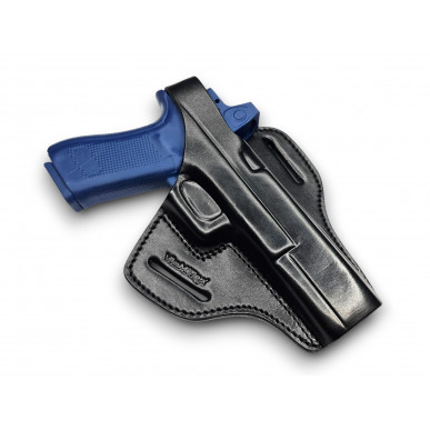 B34 Kožené puzdro pre Glock 17L / 34 / 35 s Red Dot