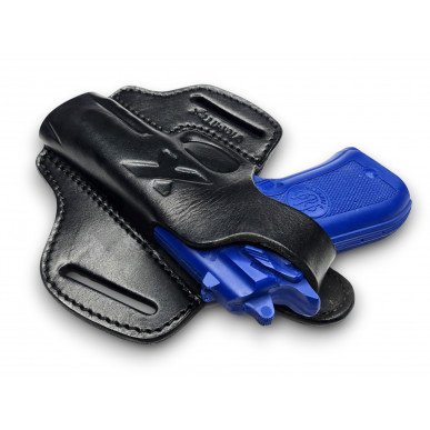 B38 Funda de cuero para Beretta 84 Cheetah con Red Dot VlaMiTex