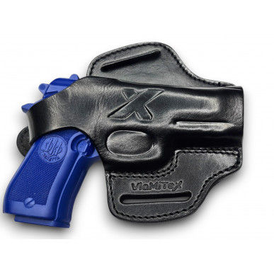 B38 bőr tok Beretta 84 Cheetah Red Dot-tal VlaMiTex