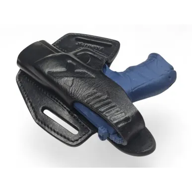 B6 Leather Holster for Walther P22 Black VlaMiTex