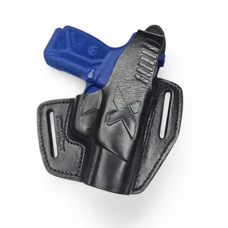 Holster en cuir pour Ruger MAX-9 OWB – Droitier avec bouton-pression