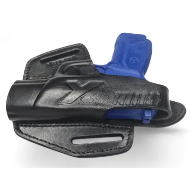 B6 kožené pouzdro pro Ruger MAX 9 černé VlaMiTex