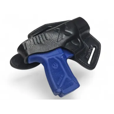 B6 Holster en cuir pour Ruger MAX 9 noir VlaMiTex