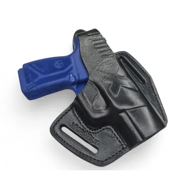 B6 kožené pouzdro pro Ruger MAX 9 černé VlaMiTex