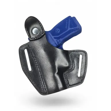 B6 Holster en cuir pour Ruger MAX 9 noir VlaMiTex