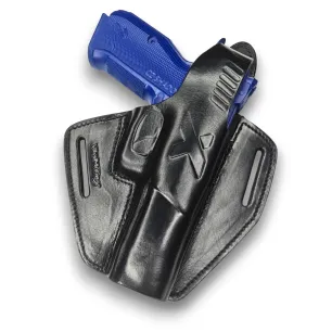 Leather Holster for CZ Shadow 2 OWB – Right-Handed with Snap Button