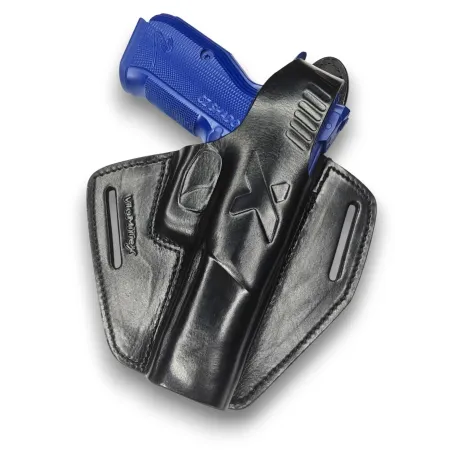 Leather Holster for CZ Shadow 2 OWB – Right-Handed with Snap Button