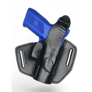 Kožené pouzdro pro CZ 75 P-07 Duty OWB – Pravák s drukem