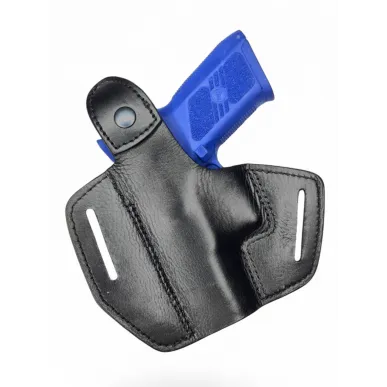 B18 Holster en cuir pour CZ 75 P-07 Duty noir VlaMiTex