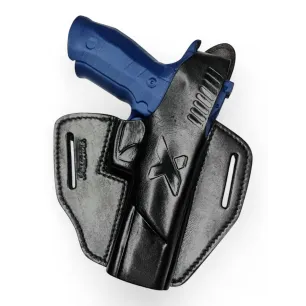 Leather Holster for Sig Sauer P226 X-Five OWB – Right-Handed with Snap Button