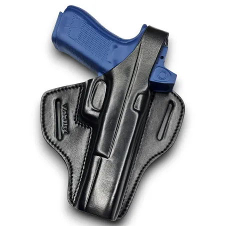 Leder Holster für Glock 35 OWB – Rechtshänder mit Druckknopf