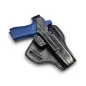 B34 Leder Holster für Glock 35 schwarz VlaMiTex B34 Leder Holster für Glock 35 schwarz VlaMiTex