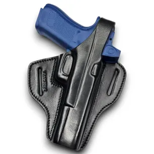 Leder Holster für Glock 17L OWB – Rechtshänder mit Druckknopf
