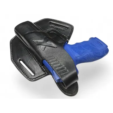 B19 Holster en cuir pour Heckler et Koch P10 USP Compact noir VlaMiTex