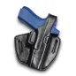 B37 Leder Holster für Glock 22 schwarz VlaMiTex