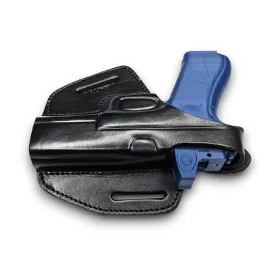 B37 Kožené pouzdro pro Glock 22 černé VlaMiTex