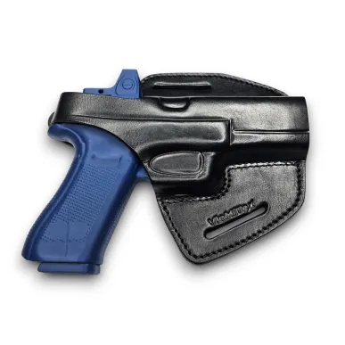 B37 Kožené pouzdro pro Glock 22 černé VlaMiTex