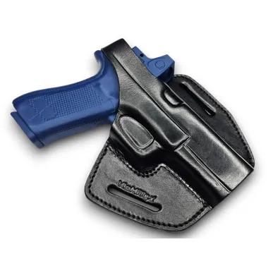 B37 Leder Holster für Glock 22 schwarz VlaMiTex