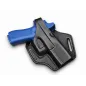 B45 Cross-Draw OWB Leder Holster für Glock 45 inkl. MOS Optic-Ready mit Red Dot