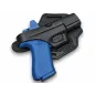 B45 Cross-Draw OWB Leder Holster für Glock 45 inkl. MOS Optic-Ready mit Red Dot