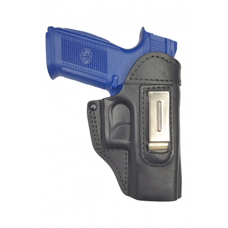 IWB 3 Leather Holster for FN FNS-40 VlaMiTex