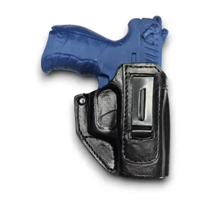 IWB kožené pouzdro pro Walther P22 – skryté & tvarově stabilní