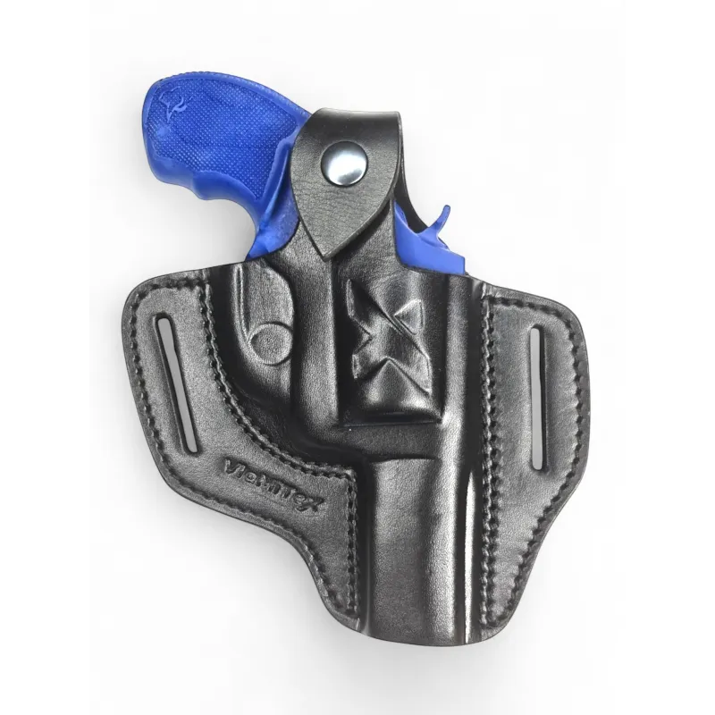 R2 Leather Revolver Holster for Taurus 856 Barrel 3 Inch Black VlaMiTex R2 Leather Revolver Holster for Taurus 856 Barrel 3 Inch Black VlaMiTex