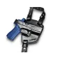 S1 Leder Schulterholster für Glock 19 / 23 / 32 / 19X / 45 mit Red Dot
