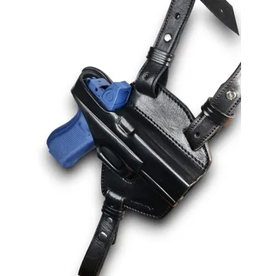S1 Leder Schulterholster für Glock 19 / 23 / 32 / 19X / 45 mit Red Dot