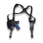 S1 Leder Schulterholster für Glock 19 / 23 / 32 / 19X / 45 mit Red Dot