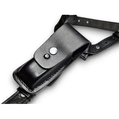 S1 Leder Schulterholster für Glock 19 / 23 / 32 / 19X / 45 mit Red Dot