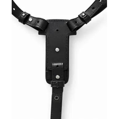 S19 Leather Shoulder Holster for Heckler and Koch P30 Black VlaMiTex