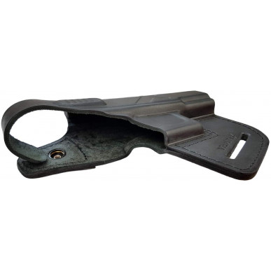 B18 Кожен кобур за CZ 75 P-07 Duty черен VlaMiTex