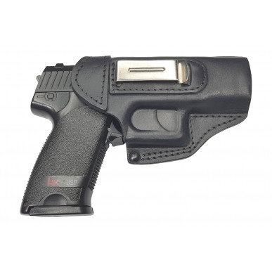 IWB 3 kožené puzdro pre Heckler a Koch P8 USP VlaMiTex