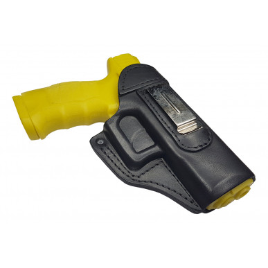 IWB 3 Leather Holster for ICS Sarsilmaz SAR 9 Black Concealed Carry