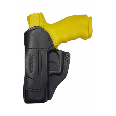 IWB 3 Holster en cuir pour ICS Sarsilmaz SAR 9 noir port dissimulé