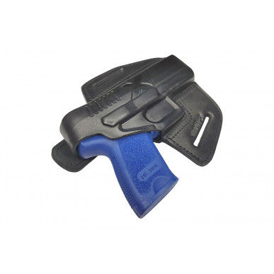 B19 Funda de Cuero para Heckler y Koch P10 USP Compacto negro VlaMiTex