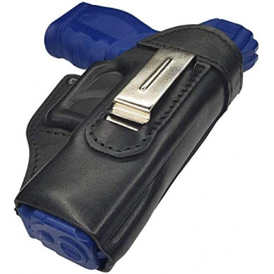 IWB 3 kožené puzdro pre Taurus PT 24 čierne skryté nosenie VlaMiTex